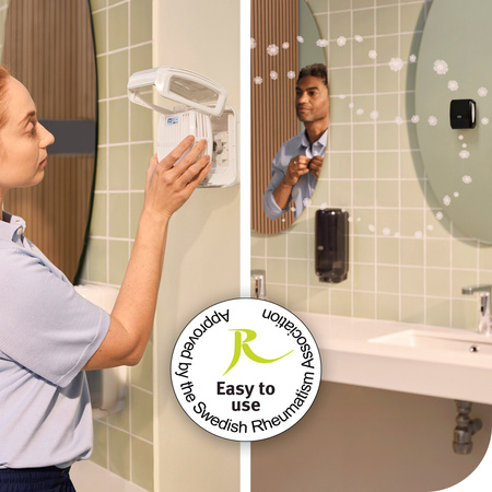 Tork dozownik do odświeżacza powietrza Constant czarny A3, linia Elevation, 256011