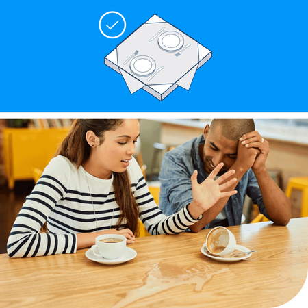 Tork biały tłoczony papierowy obrus