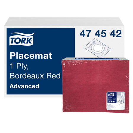 Tork bordowa podkładka papierowa pod nakrycie