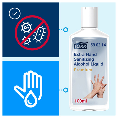 Tork Ekstra preparat w płynie do dezynfekcji rąk z alkoholem