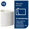 Papier toaletowy Tork Mini Jumbo T2, biały, Advanced, dwuwarstwowy, 12 × 170m, 120280