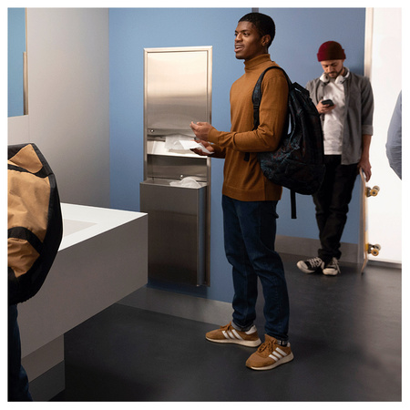 Tork PeakServe® Recessed dolna listwa montażowa modułu na ręczniki do zabudowy dla H5 Recessed, mała i duża