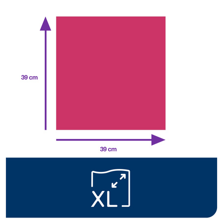 Tork różowa serwetka obiadowa