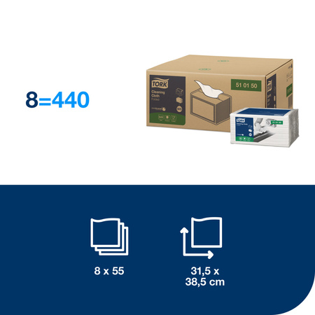 Tork czyściwo włókninowe wielozadaniowe