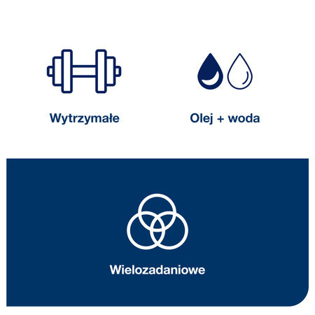 Czyściwo włókninowe  Tork W4 niebieskie, wytrzymałe i chłonne, 4 × 105 sztuk, 530279