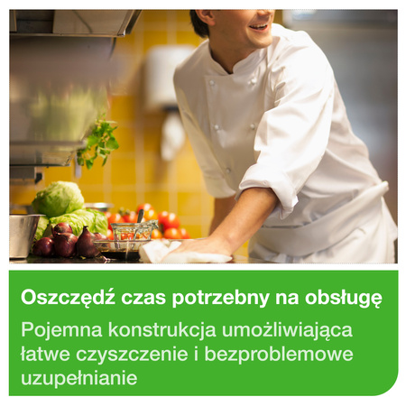 Dozownik Tork, system centralnego dozowania, biały, M2, solidna obudowa, linia Elevation, 559000