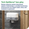 Tork OptiServe® dozownik do 2 rolek papieru toaletowego bez gilzy biały T7, poziomy, linia Elevation, 558040