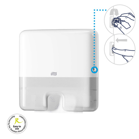 Tork Xpress® mini dozownik do ręczników w składce wielopanelowej