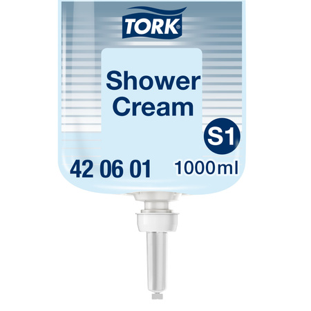 Tork kremowy żel pod prysznic S1, zapach unisex, 6 × 1000 ml, 420601