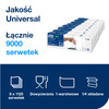 Serwetki Tork Xpressnap® N4, białe, Universal, składane w 1/4, jednowarstwowe, 21 cm × 33 cm, 8 × 225 serwetek, 10840