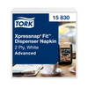 Tork Xpressnap Fit białe serwetki dyspenserowe N14, 2-warstwowe, 6 × 720 serwetek, 15830