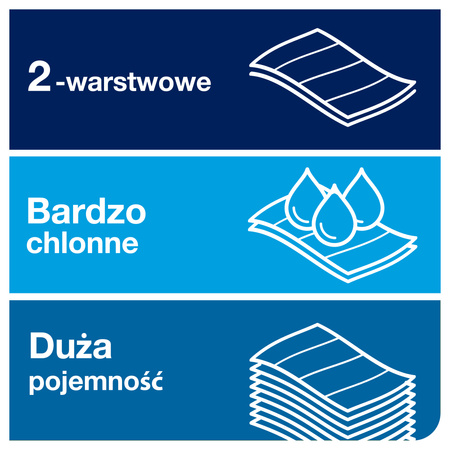 Tork Xpress® miękkie ręczniki papierowe Multifold naturalne H2, Advanced, odporne na rozdarcia, 2-warstwowe, 21 × 180 ręczników, 130299