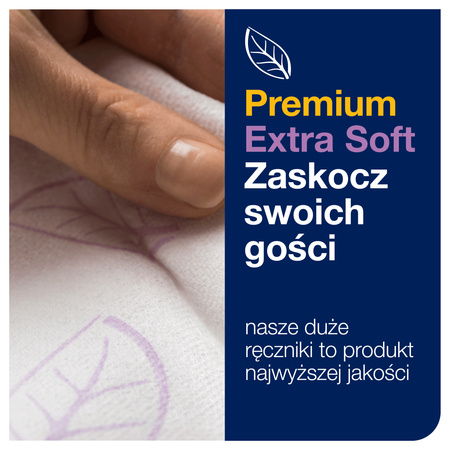 Tork Xpress® ekstramiękki ręcznik Multifold, 4-panelowy (w składce wielopanelowej), biały, H2, Jakość Premium, 21 x 100 listków, 100297