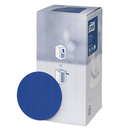 Tork ciemna niebieska rozetka