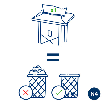 Dozownik do serwetek Tork Xpressnap® do zabudowy