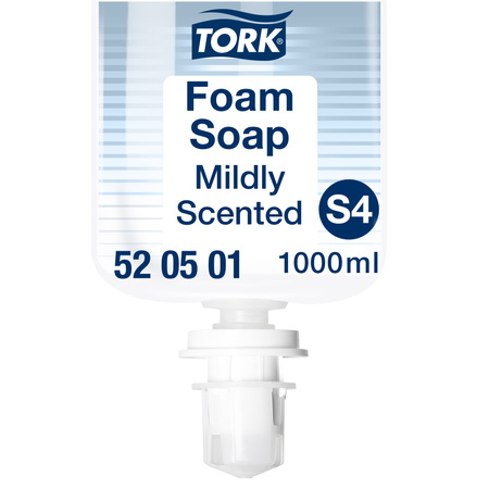 Tork delikatnie perfumowane mydło w pianie S4, mniejsze zużycie, 6 × 1000 ml, 520501