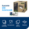 Tork czyściwo przemysłowe włókninowe białe W4, wielozadaniowe, 4 × 60 ściereczek, 570479