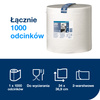 Czyściwo papierowe do trudnych zabrudzeń Tork W1, w rolce, białe, 1 × 1000 odcinków, 130060
