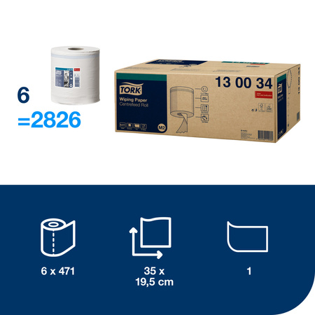 Tork czyściwo papierowe do lekkich zabrudzeń