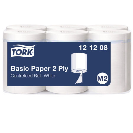 Tork czyściwo papierowe do podstawowych zadań, 2-warstwowe