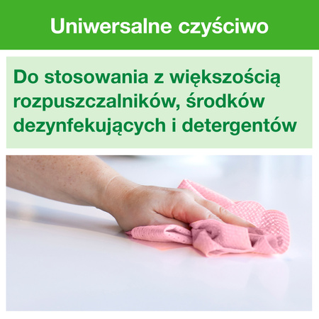 Ściereczki wielorazowe Tork W8, czerwone, wielozadaniowe, 8 × 40 ściereczek, 194750