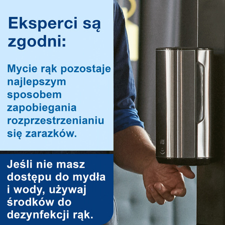 Tork alkoholowy preparat w żelu do higienicznej i chirurgicznej dezynfekcji rąk