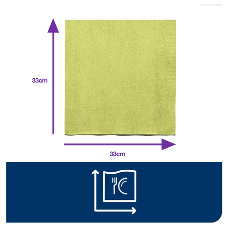 Tork limonkowa serwetka obiadowa