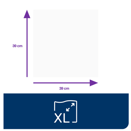 Tork biała serwetka obiadowa, składana w 1/4
