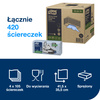 Czyściwo włókninowe  Tork W4 niebieskie, wytrzymałe i chłonne, 4 × 105 sztuk, 530279