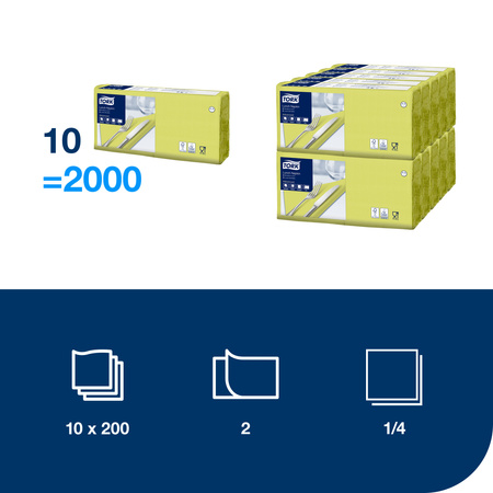 Tork limonkowa serwetka obiadowa