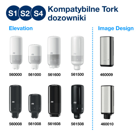 Tork osłona przeciw kapaniu, biała, łatwy montaż, linia Elevation, 511062 (x12)