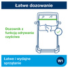 Stojak podłogowy na czyściwa Tork W1, czerwono-czarny, mobilny, linia Performance, 652008